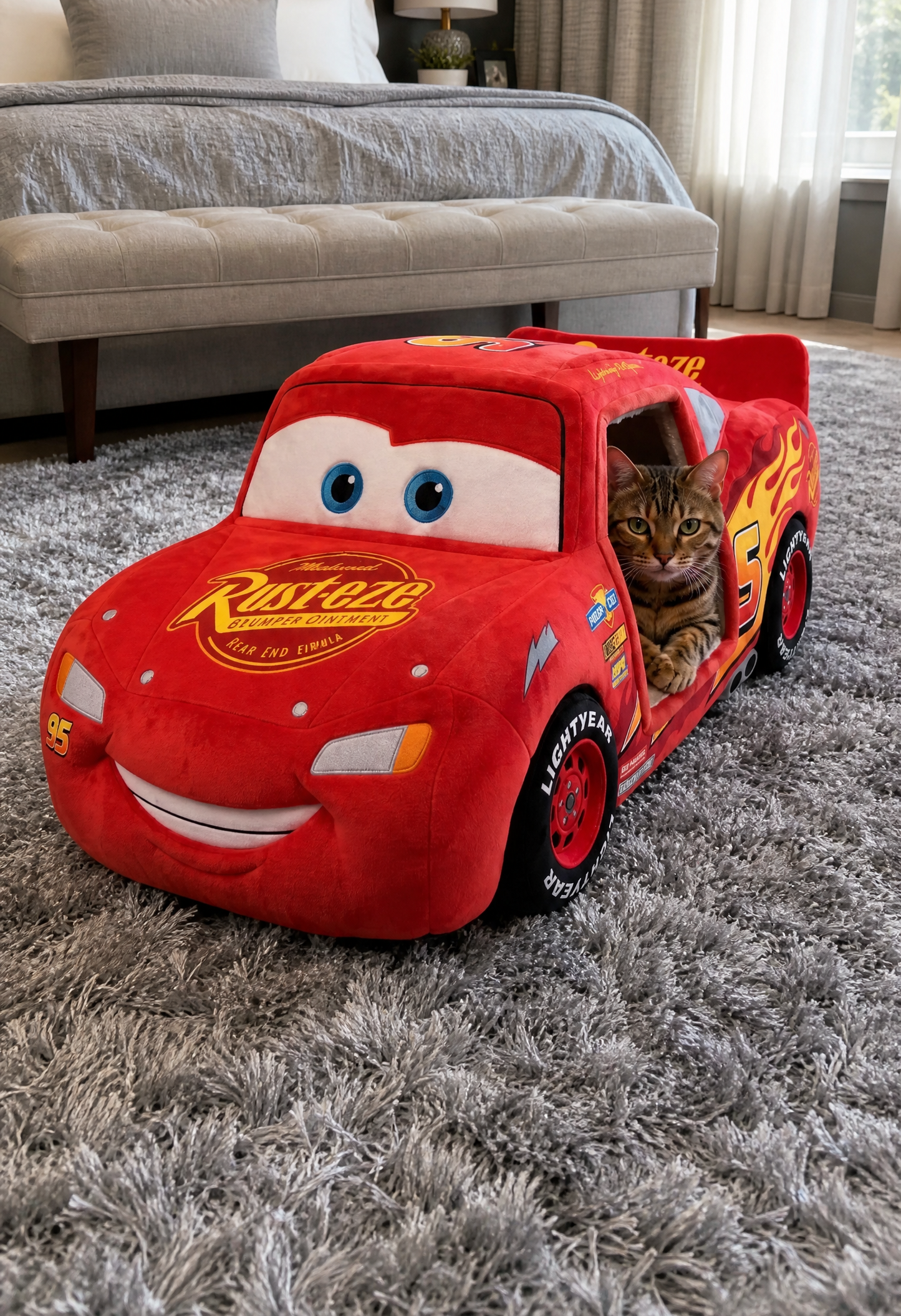 Lightning McQueen Cat Beds