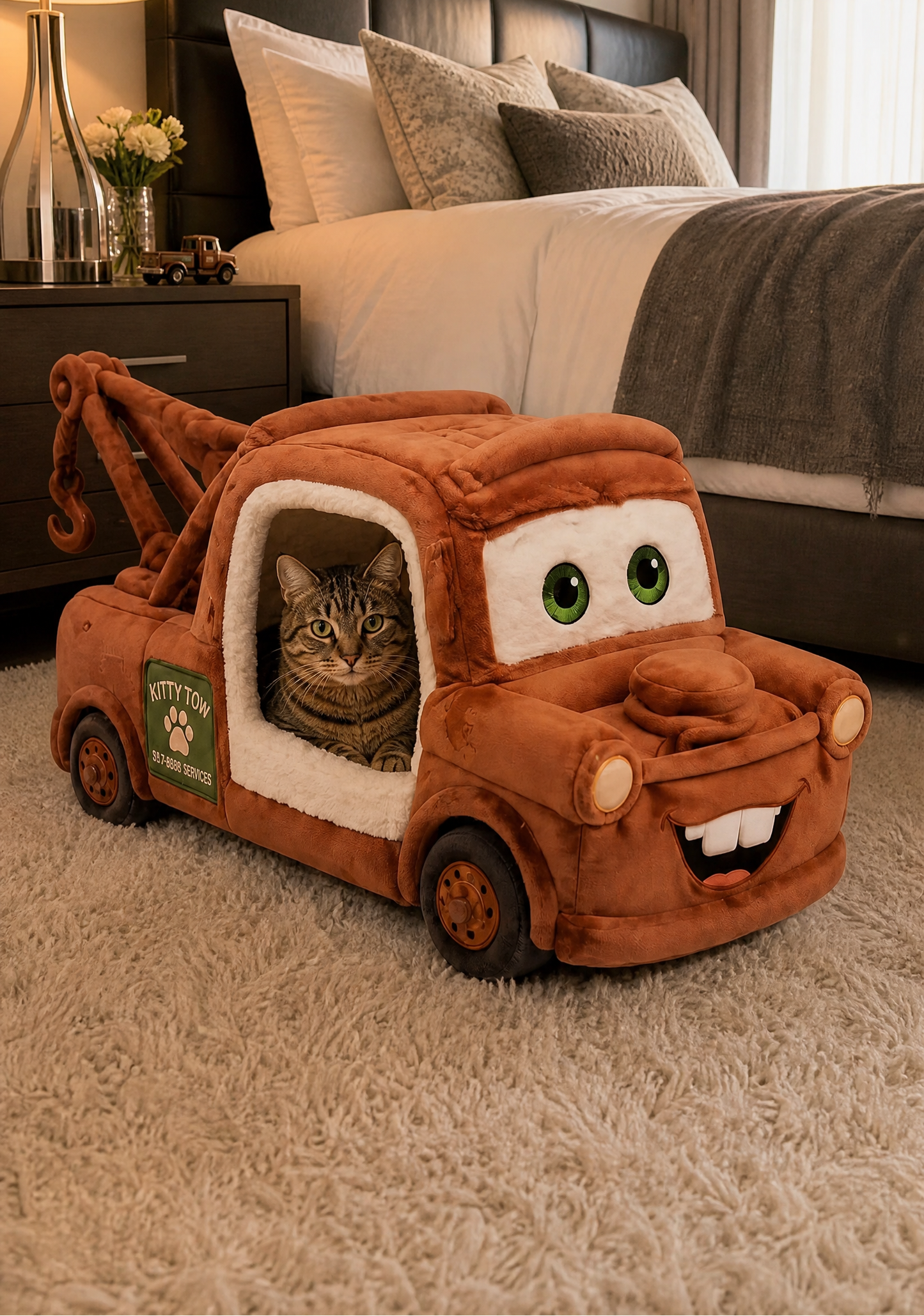 Lightning McQueen Cat Beds